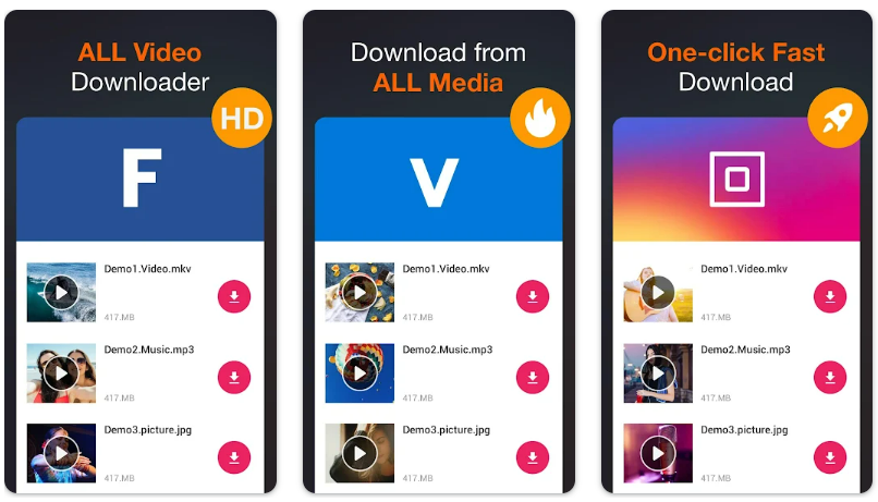 video downloader from app