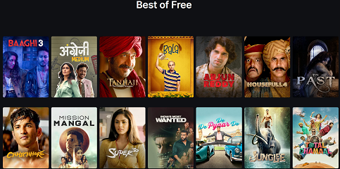 Top 10 Indian Websites to Watch Free Movies